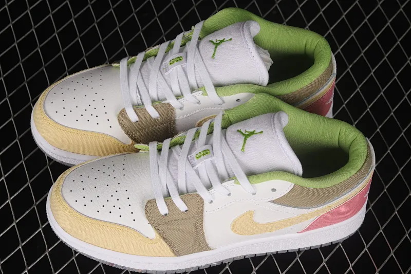 All categories Air Jordan Jordan series basketball shoes Air Jordan 1 Low Air Jordan 1 Low AJ1 Joe 1 candy color sports culture basketball shoes DJ0341-100